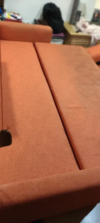 Sofá Cama 3 Plazas IKEA FRIHETEN Naranja