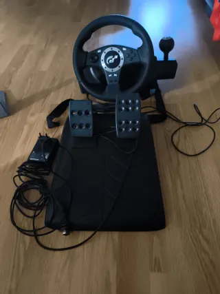 Volante Logitech Driving Force Pro PS2