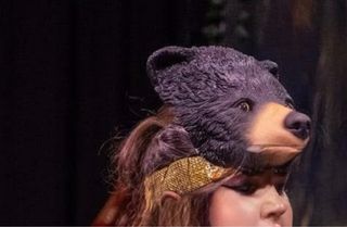 Máscara corona Oso Carnaval Disfraz Baloo