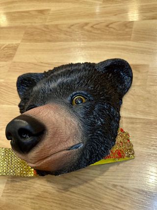 Máscara corona Oso Carnaval Disfraz Baloo