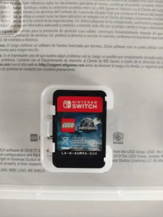 LEGO Jurassic World y Dragon Ball Xenoverse 2 Swit