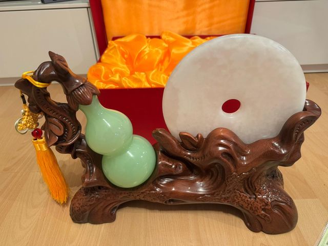 Figura Feng Shui Jade Prosperidad