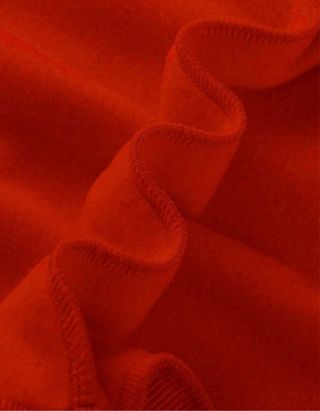 Sudadera con capucha roja para hombre