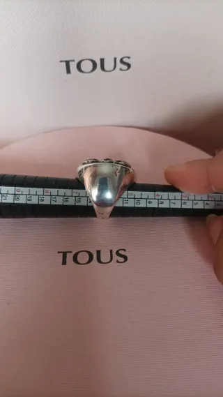 Conjunto Tous Minerva plata y onix