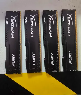 4x HyperX Fury DDR4 2666MHz 16GB RAM