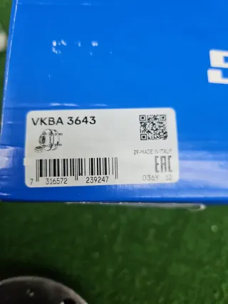 Kit Rodamiento Rueda SKF VKBA 3643