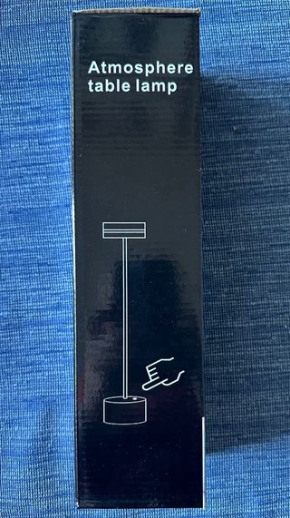 Lámpara de mesa LED USB Bronce