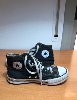 Bambas Converse Negras Talla 42