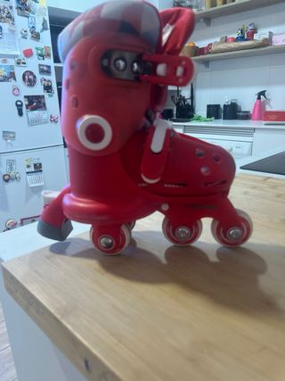 Patines evolutivos rojos