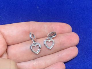 Charm Hermana Corazón Plata pulsera Pandora collar