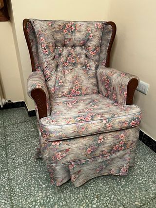 Sillones de salón floral