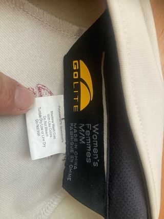 Chaqueta GoLite Blanca y Roja