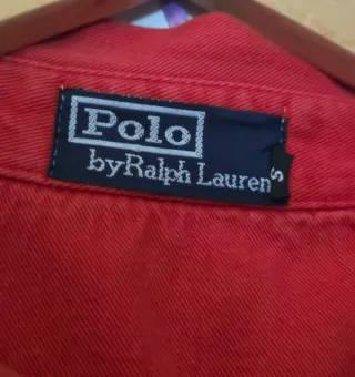 Polo Ralph Lauren Jersey Rojo Talla S