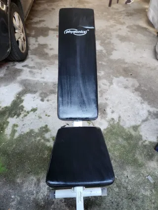 Banco de pesas reforzado