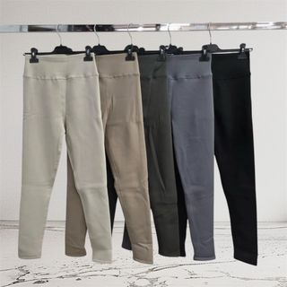 Leggings térmicos color beige tostado