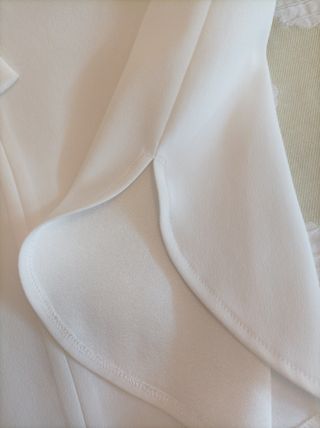 Blusa Paule Ka París Blanca sin mangas