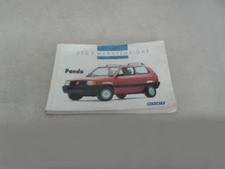Libretto Uso e Manutenzione Fiat Panda