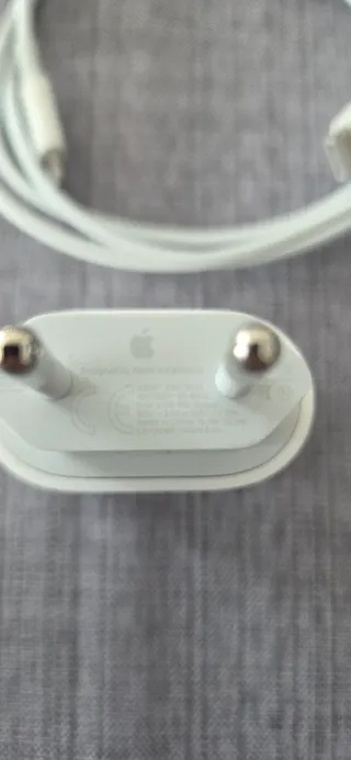 Adaptador Carga Apple USB-C Blanco