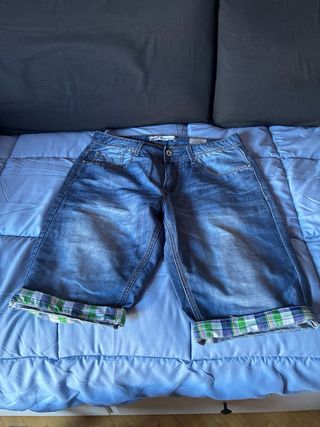 Lote 4 bermudas vaqueras hombre