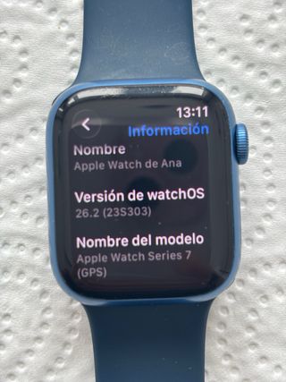 Apple Watch Series 7 Azul 84% Batería, Vitoria.
