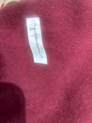 Bufanda Pashmina Estilo Burdeos