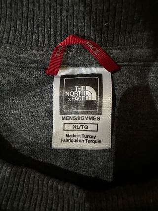 Sudadera The North Face Big Logo Bordado Gris
