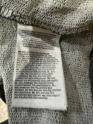 Sudadera The North Face Big Logo Bordado Gris