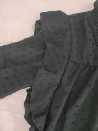 Blusa negra con estampado