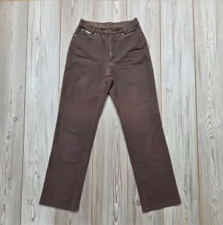 Pantalón Burberry Marrón/Verde oscuro Clásico