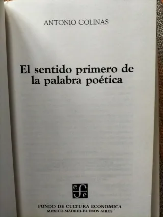 Ensayo poético – Octavio Paz y Antonio Colinas