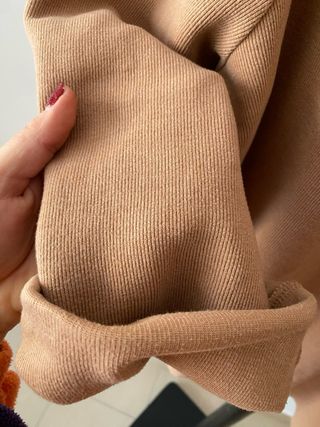 Jersey Zara Nude Manga Larga