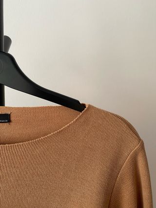 Jersey Zara Nude Manga Larga
