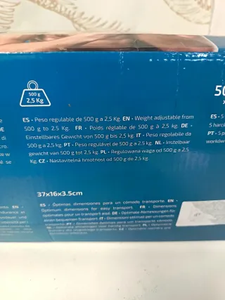 Cecotec Pesas Tobillo/Muñeca Ajustables