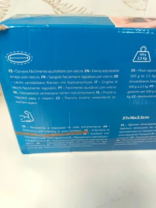 Cecotec Pesas Tobillo/Muñeca Ajustables