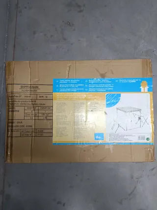 Conjunto Mesa y Sillas Plegables Picnic