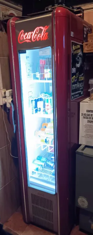 Nevera Vintage Coca-Cola