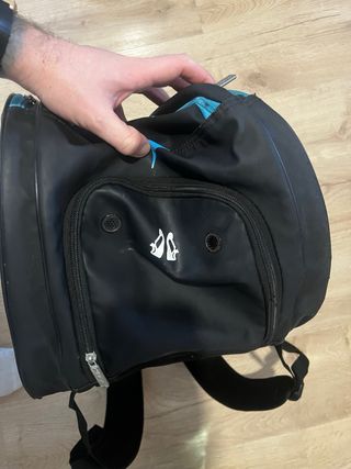 Paletero Padel Negro y Rojo 60L