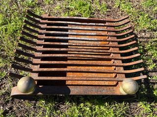 Parrilla chimenea hierro forjado