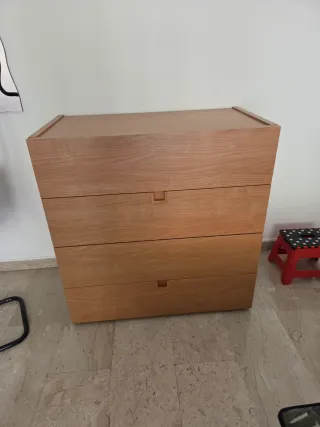 Cassettiera in legno