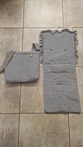 Protector silleta y bolso a juego