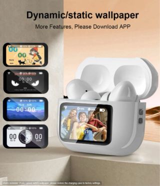 Auriculares Bluetooth 5.3 com Redução de Ruído