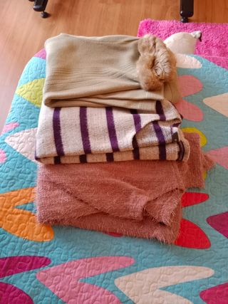 Lote 3 jerséis talla única