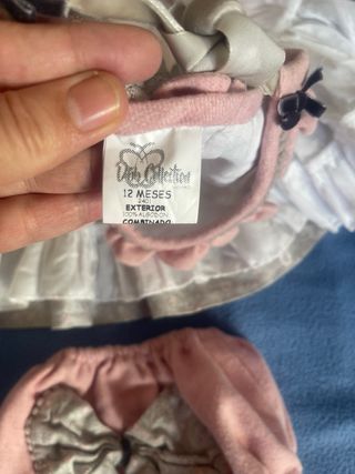 Jesusito con capota y cubrepañal DBB Collection