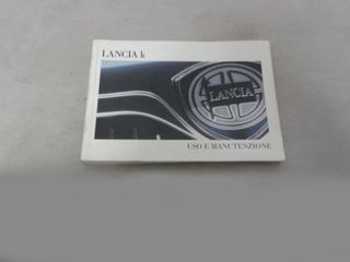 Libretto Uso e Manutenzione Lancia K