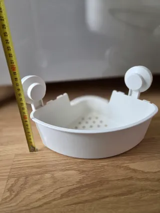 Estantería de ducha con ventosas