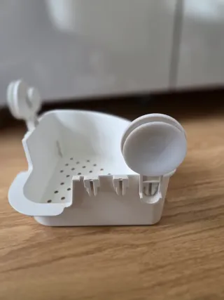 Estantería de ducha con ventosas