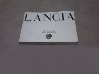 Libretto Uso e Manutenzione Lancia Musa