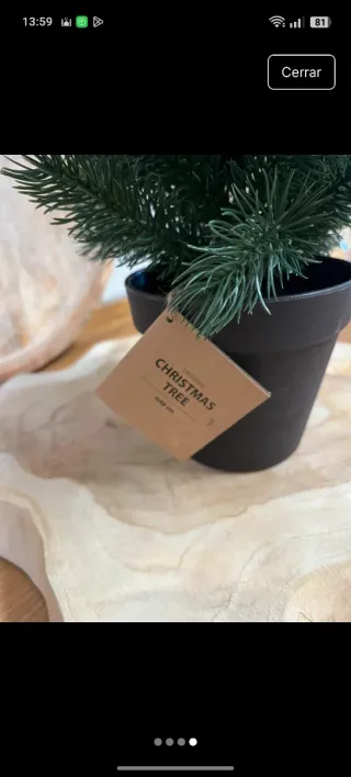 Mini pino artificial navidad nuevo