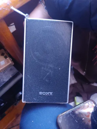 Altavoz Sony Negro/Plateado