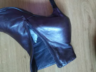 Botines de piel marrones